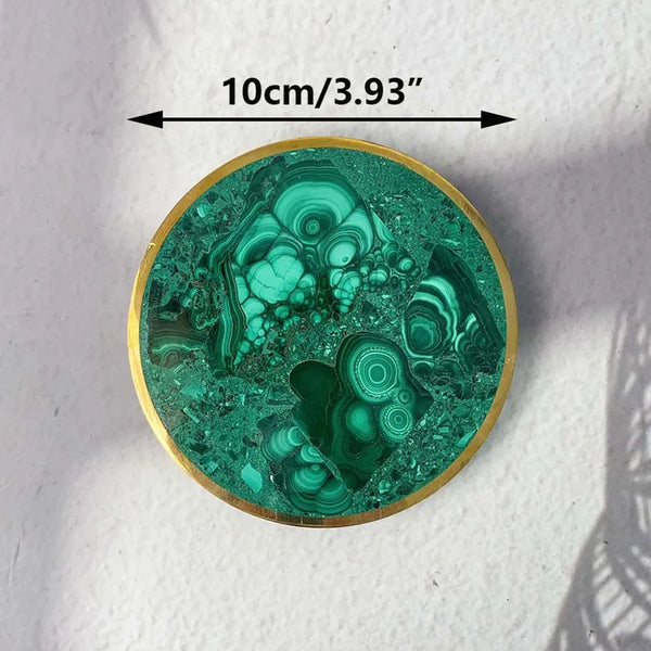 Green Malachite Slice-ToShay.org