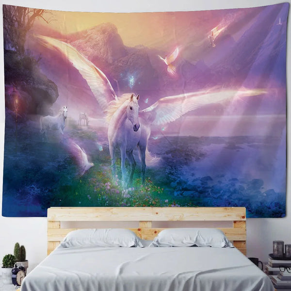 Unicorn Art Tapestry-ToShay.org