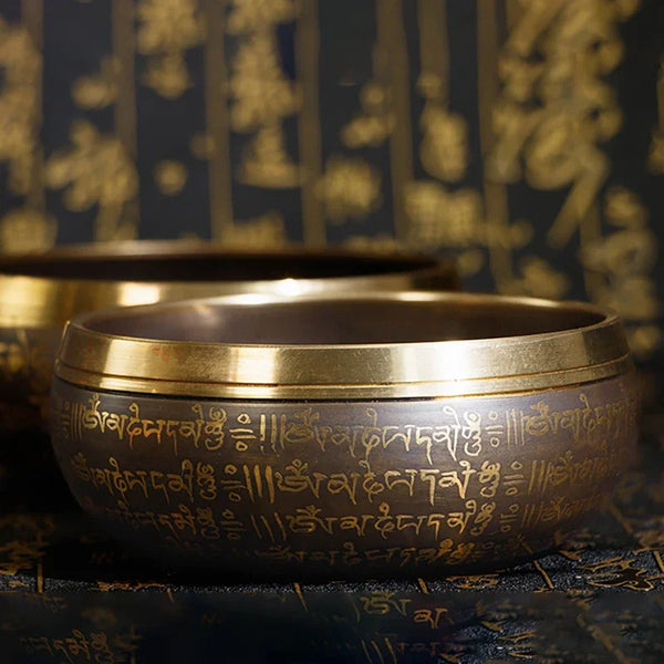 Tibetan Brass Singing Bowl-ToShay.org