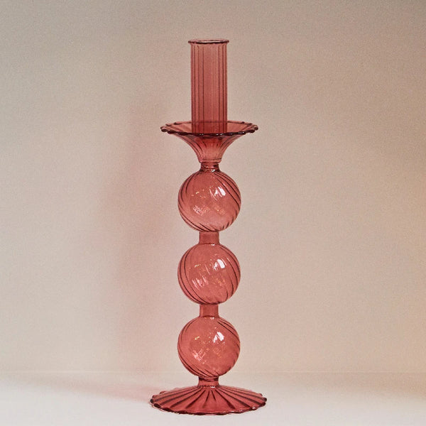 Glass Candle Holder-ToShay.org