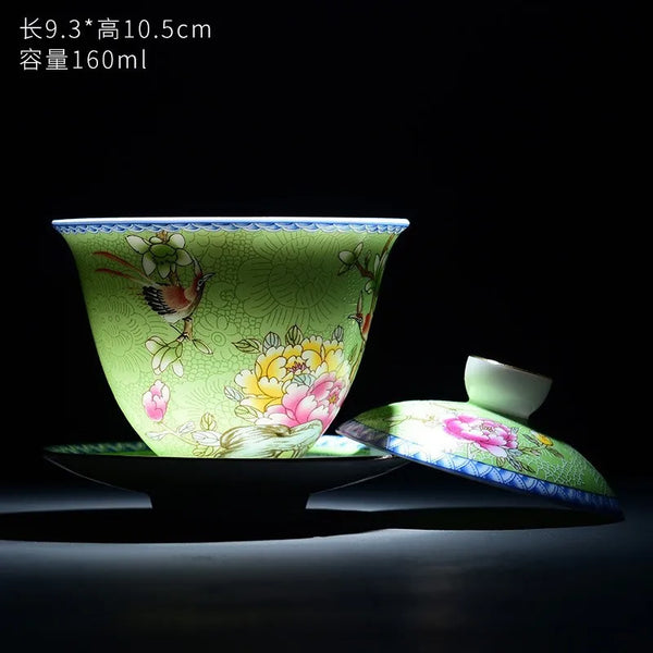 Gaiwan Ceramic Tea Tureen-ToShay.org