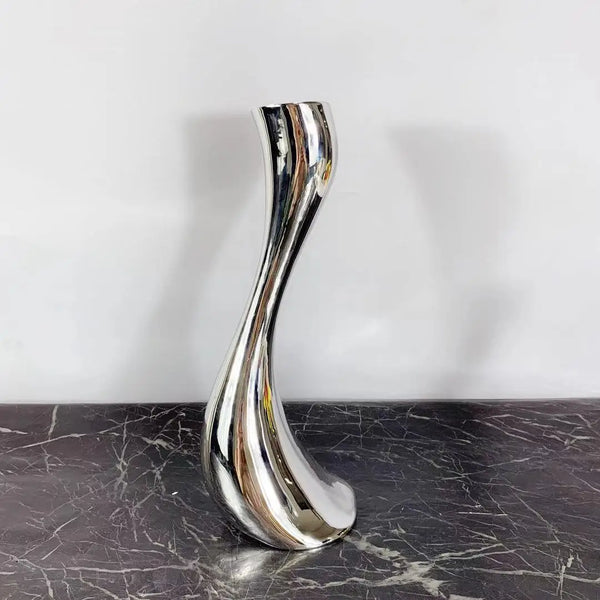 Silver Candle Holder-ToShay.org