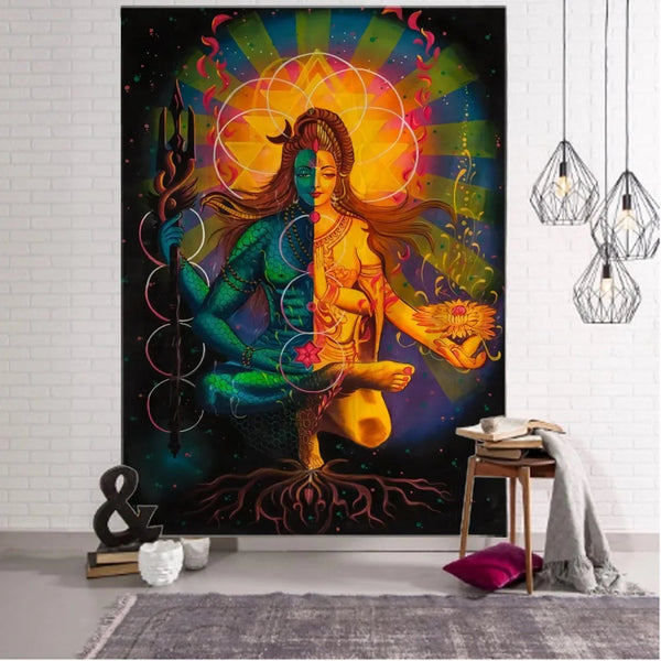 Moon Art Tapestry-ToShay.org