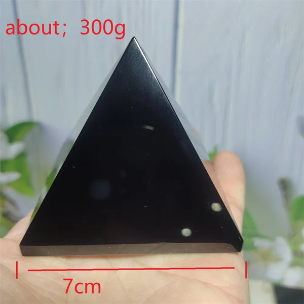 Black Obsidian Pyramid-ToShay.org