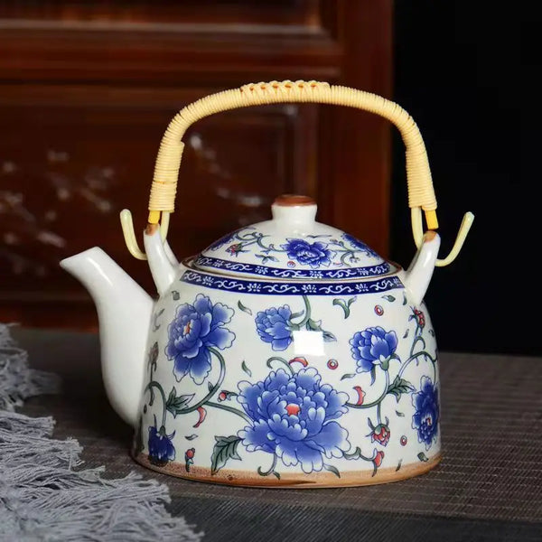 Glaze Porcelain Tea Pot-ToShay.org