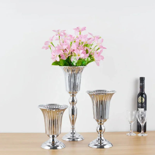 Goblet Flower Vases-ToShay.org