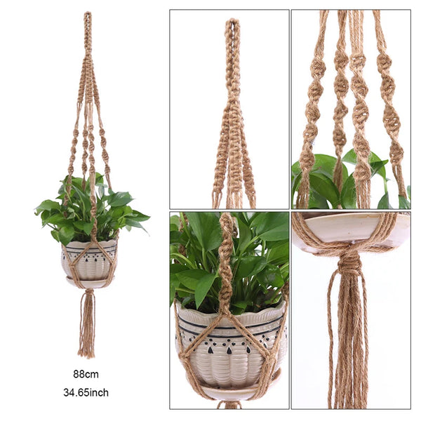 Macrame Plant Baskets-ToShay.org