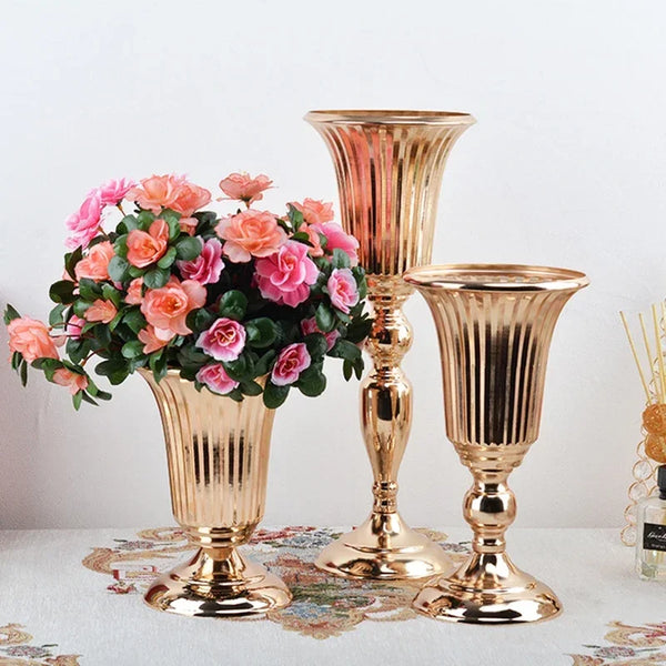 Goblet Flower Vases-ToShay.org