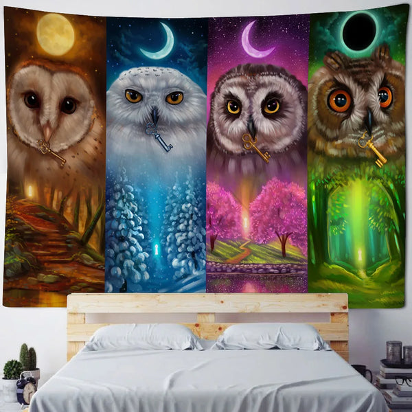 Owl Tapestry-ToShay.org