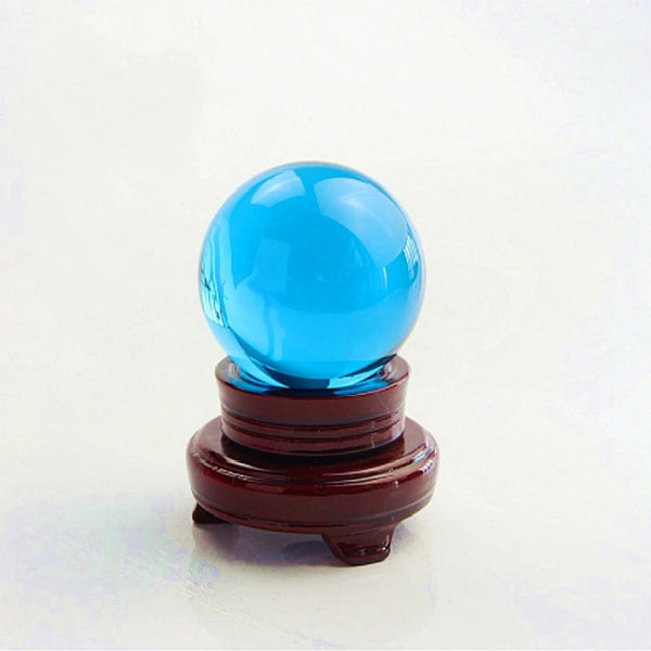 Blue Aqua Crystal Ball-ToShay.org