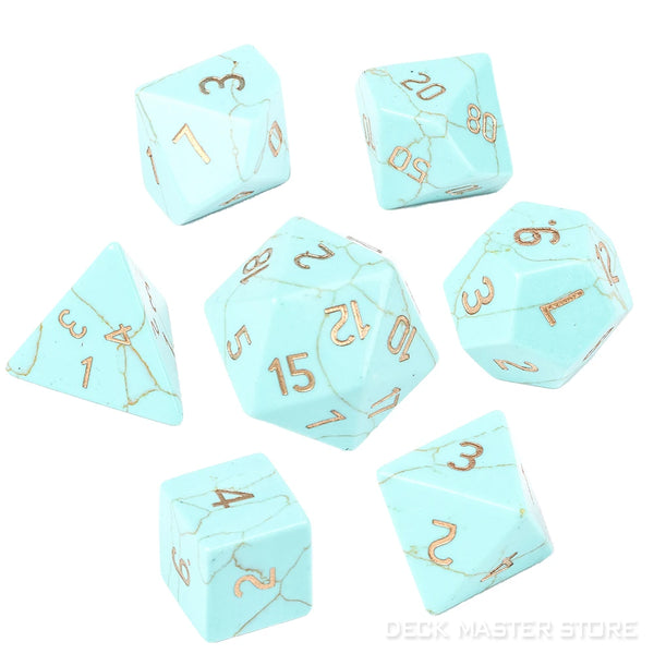 Crystal Platonic Solid Dice-ToShay.org