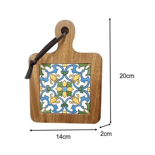 Tile Wood Handle Pot Mat-ToShay.org