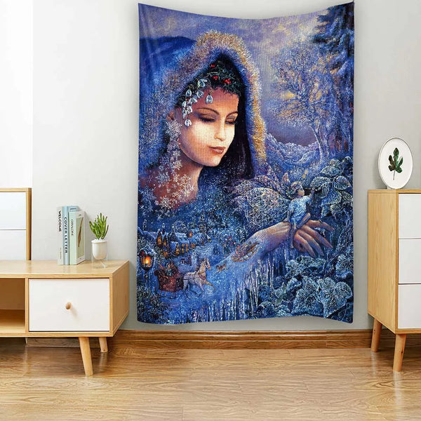 Fantasy Angel Art Tapestry-ToShay.org