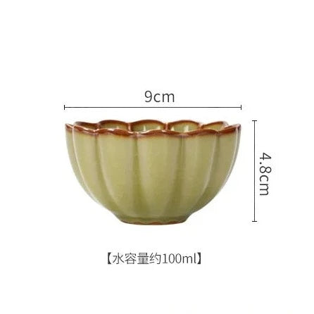 Glazed Ceramic Tea Cup-ToShay.org