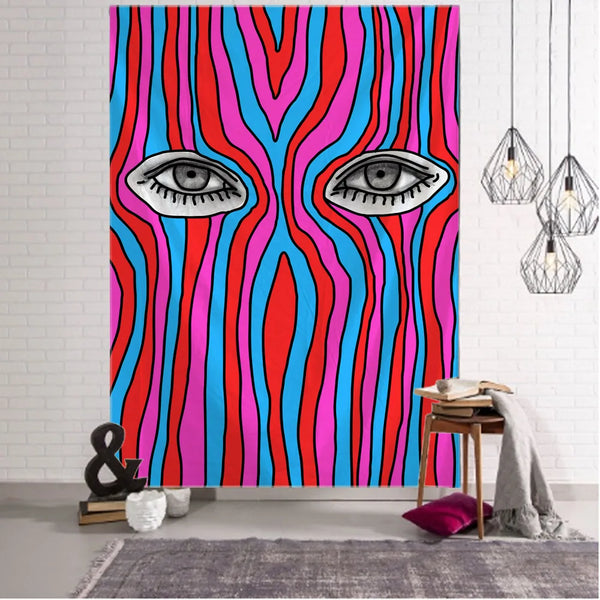 Psychedelic Art Tapestry-ToShay.org