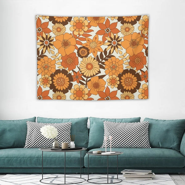 Flower Art Tapestry-ToShay.org