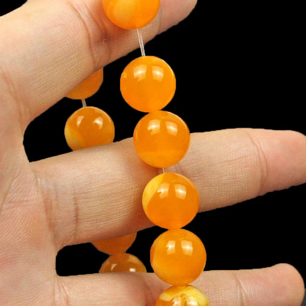 Yellow Beeswax Bead Bracelets-ToShay.org