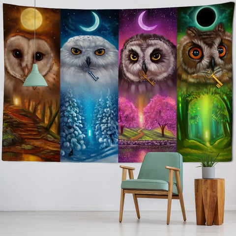 Owl Tapestry-ToShay.org