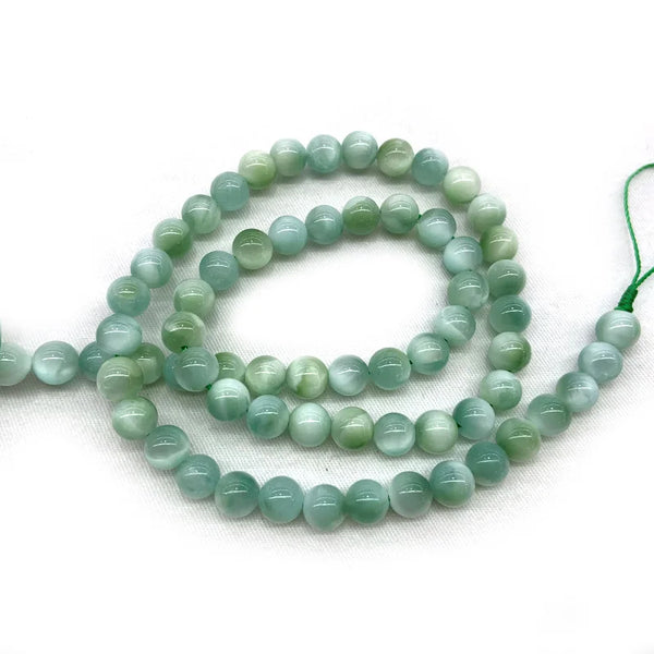 Green Larimar Peacock Beads-ToShay.org