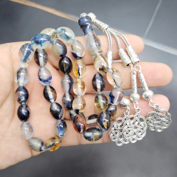 Blue Prayer Beads-ToShay.org