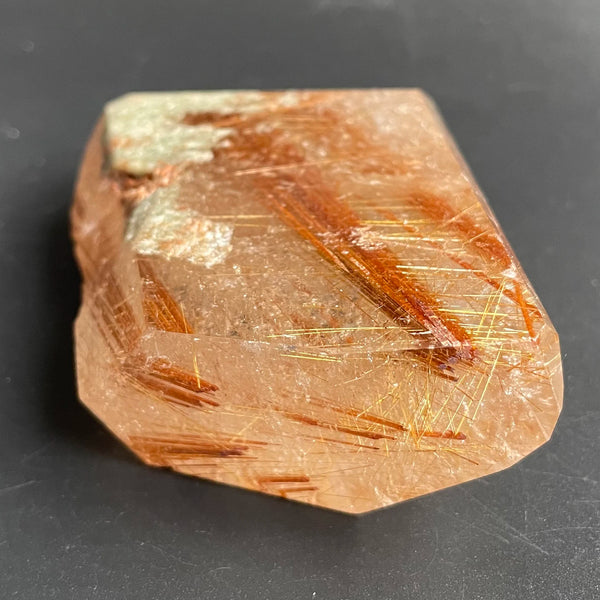 Orange Rutilated Quartz Rock-ToShay.org