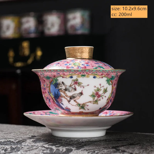 Gaiwan Ceramic Tea Tureen-ToShay.org