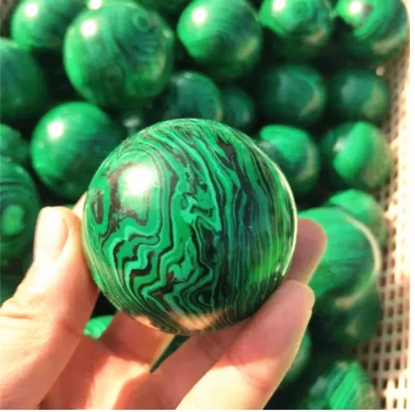 Green Malachite Ball-ToShay.org