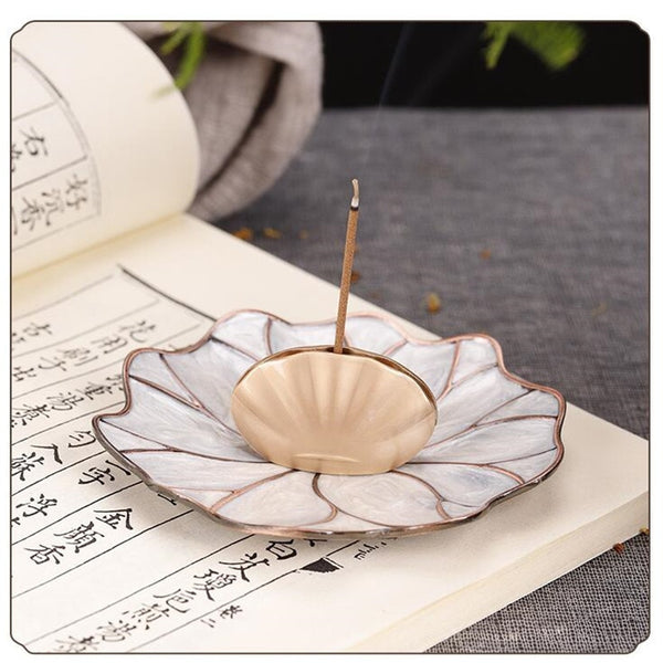 Pearl Shell Incense Stick Holder-ToShay.org