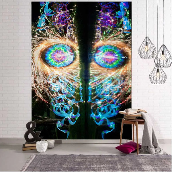 Psychedelic Meditation Tapestry-ToShay.org