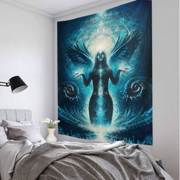 Psychedelic Art Tapestry-ToShay.org