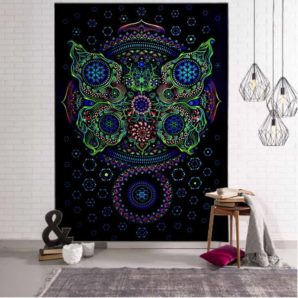 Psychedelic Meditation Tapestry-ToShay.org