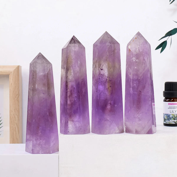 Purple Amethyst Points-ToShay.org