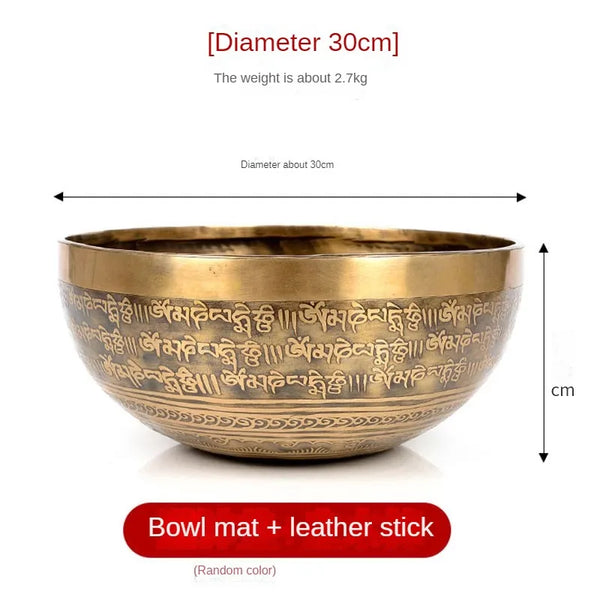 Tibetan Bronze Singing Bowl-ToShay.org