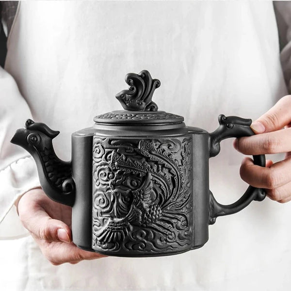 Dragon Clay Teapot-ToShay.org