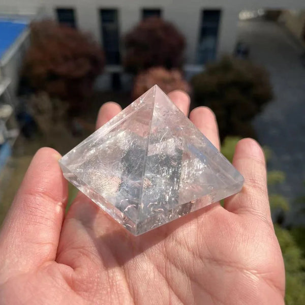 Clear Quartz Pyramid-ToShay.org