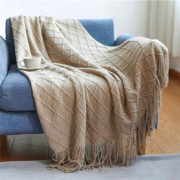 Woven Throw Blanket-ToShay.org