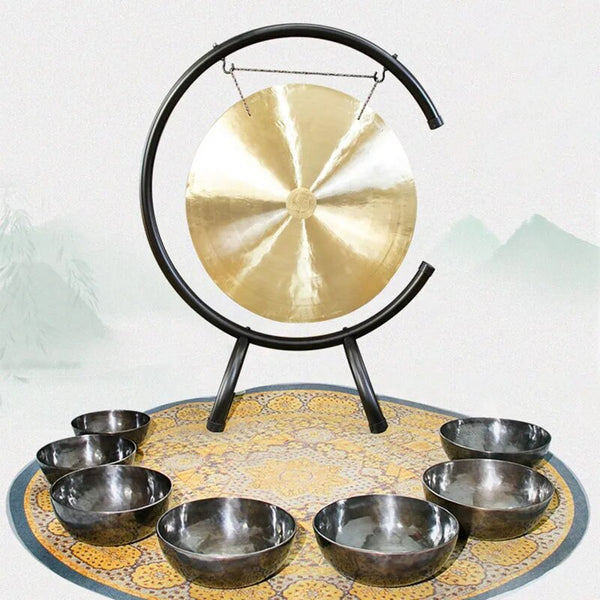 Tibetan Brass Singing Bowls-ToShay.org