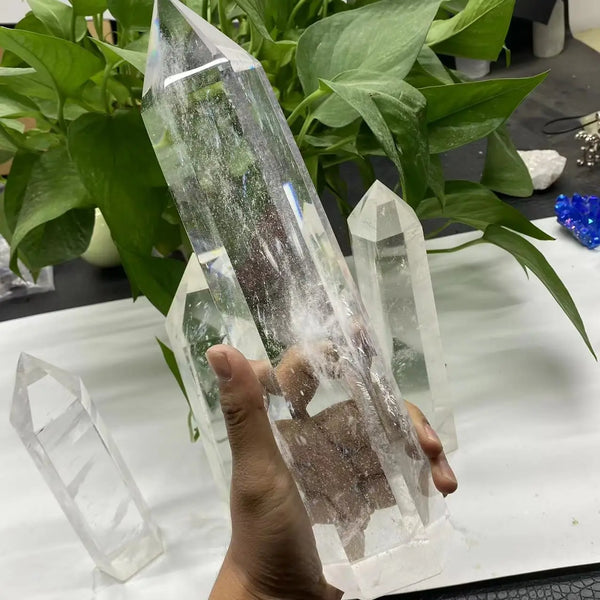 Clear Melting Quartz Obelisk-ToShay.org