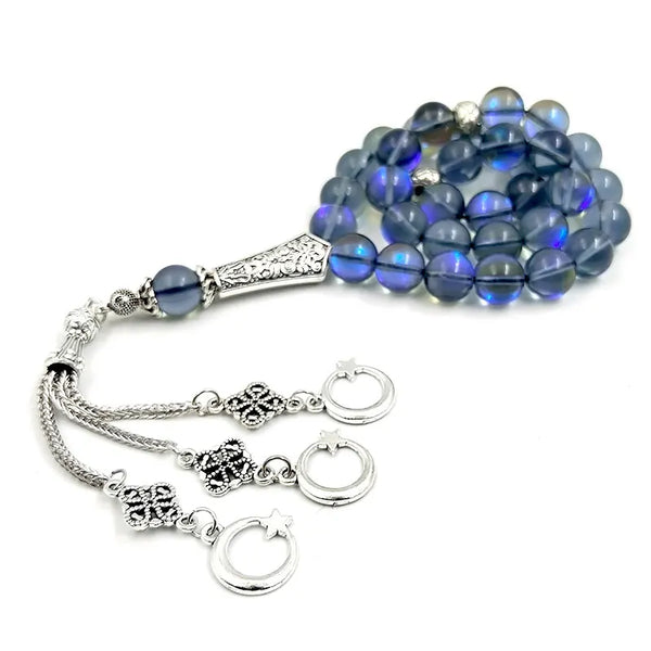 Blue Crystal Prayer Beads-ToShay.org