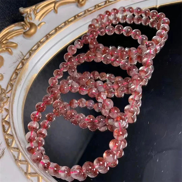 Red Strawberry Quartz Bracelet-ToShay.org