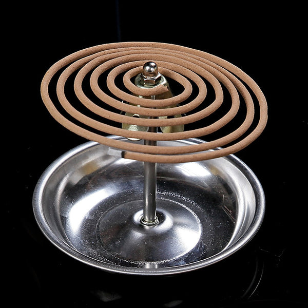 Steel Plate Coil Incense Holder-ToShay.org