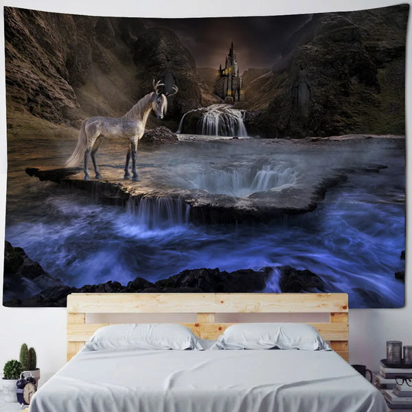 Unicorn Art Tapestry-ToShay.org