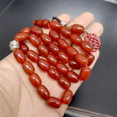 Red Agate Prayer Beads-ToShay.org