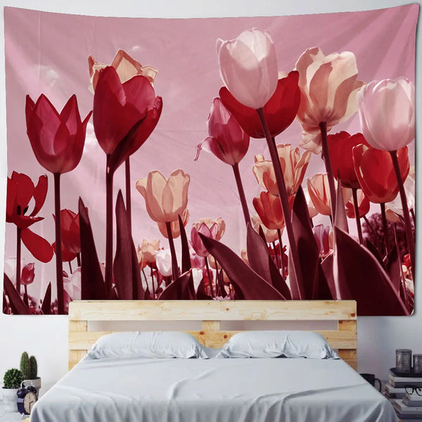 Flower Art Tapestry-ToShay.org