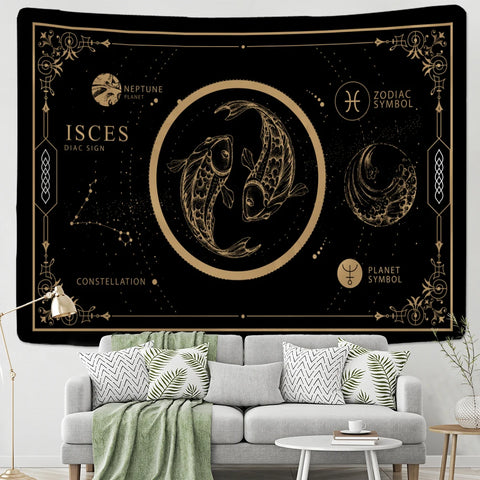 Zodiac Gemini Tapestry-ToShay.org