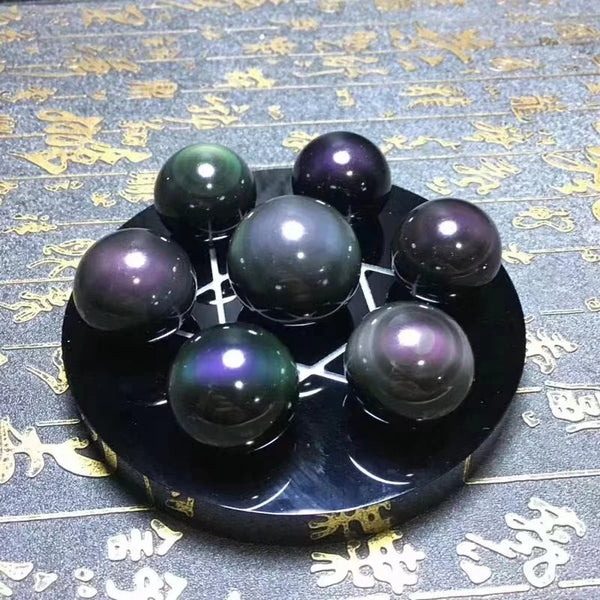 Rainbow Obsidian Cats Eye-ToShay.org