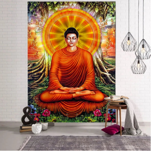 Buddha Art Tapestry-ToShay.org