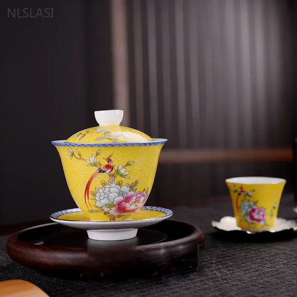 Gaiwan Porcelain Tea Cup-ToShay.org