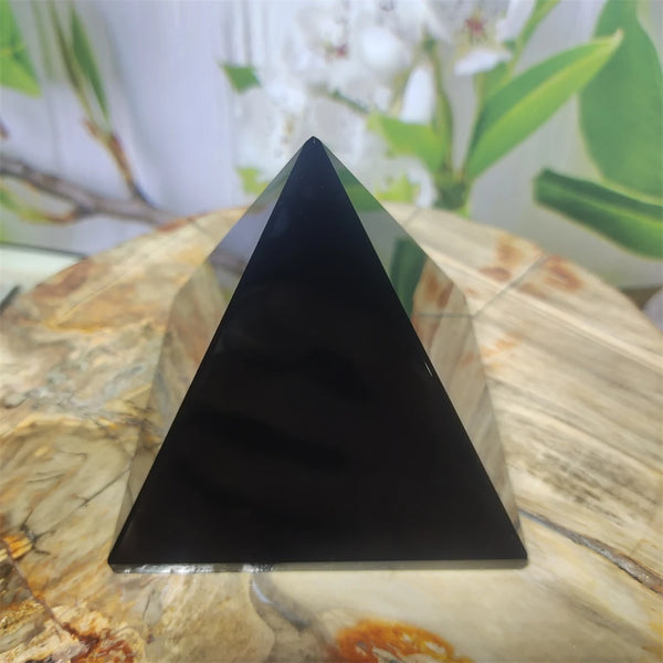 Black Obsidian Pyramid-ToShay.org