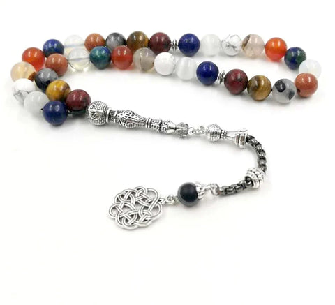 Mixed Quartz Crystal Prayer Beads-ToShay.org